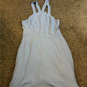Light Blue Sleeveless Dress